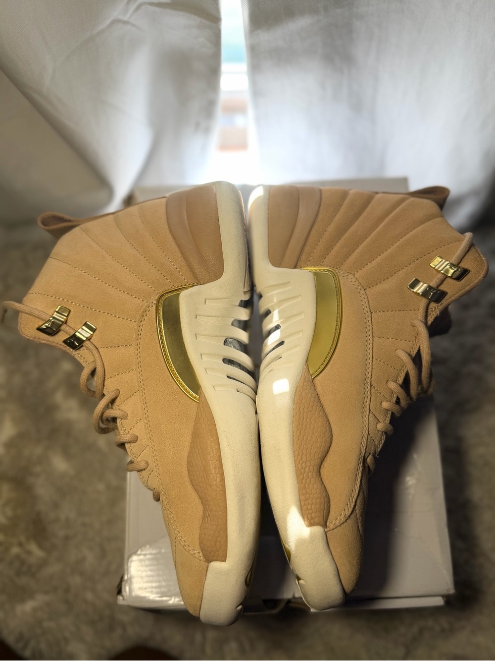 Air Jordan 12 Retro 'Vachetta Tan' (Women's) 8.5 - Picture 2 of 9